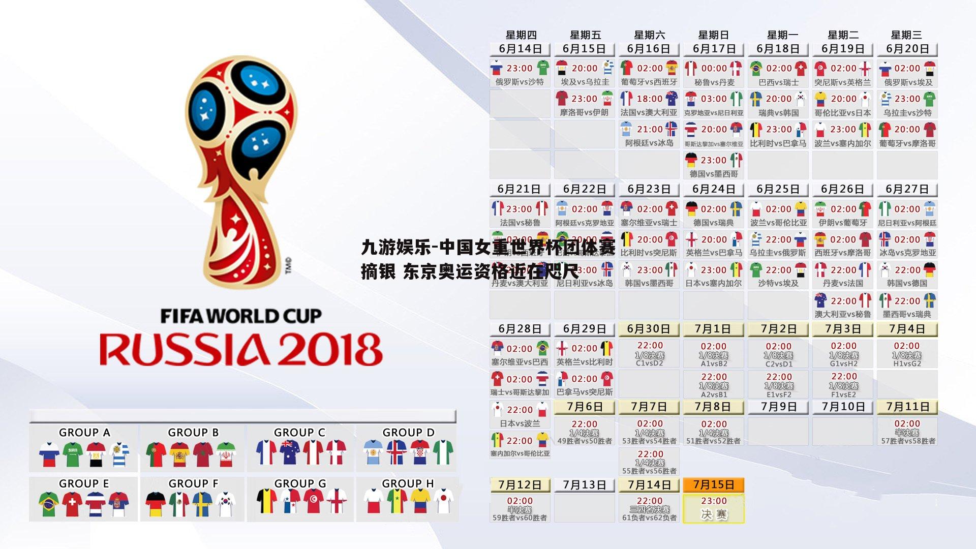 九游娱乐-中国女重世界杯团体赛摘银 东京奥运资格近在咫尺